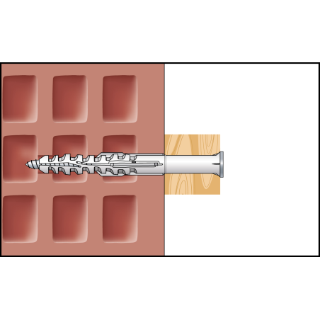 Fasadplugg MFR SB TX