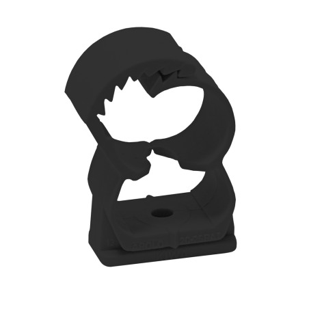 Produktbild plastklämma Abranyl ABT svart