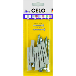 Universalplugg MZK med krok eller skruv